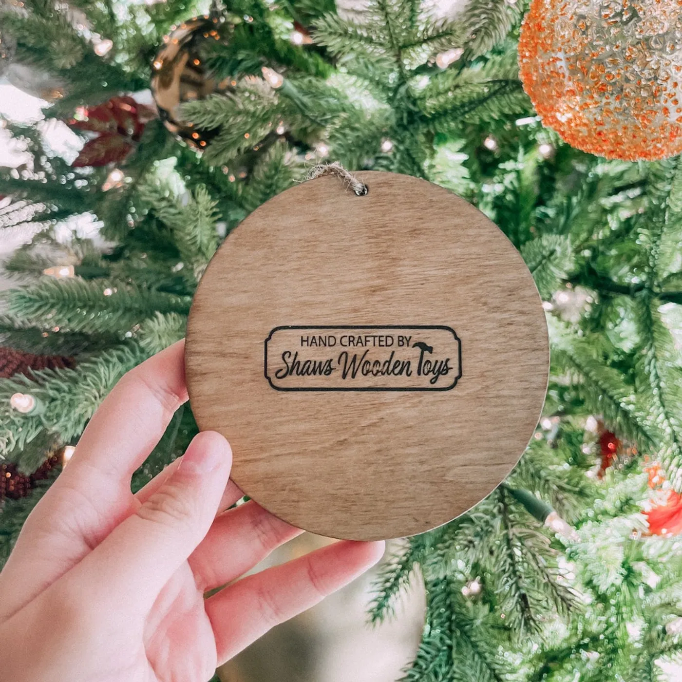 Mat and Savanna Shaw 2021 The Joy of Christmas Ornament [HANDMADE]