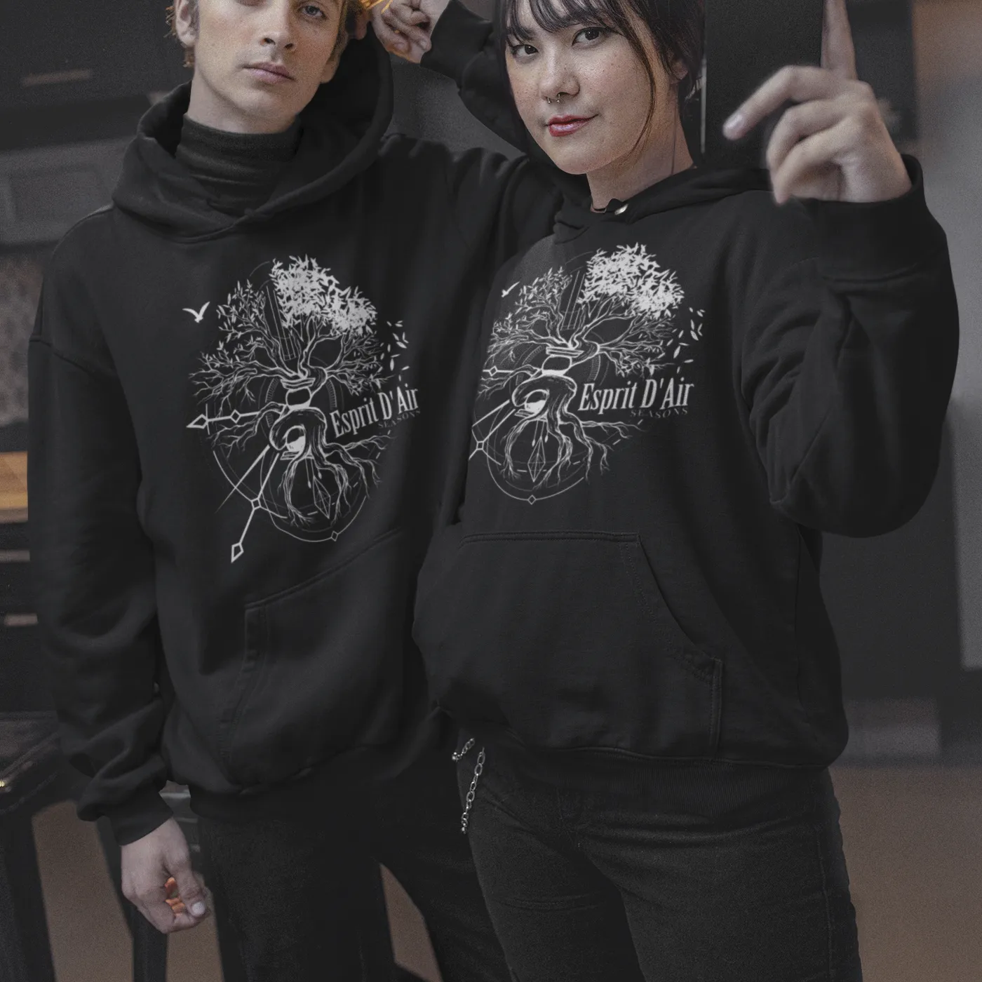 Esprit D'Air Seasons Hoodie (Faded Black)