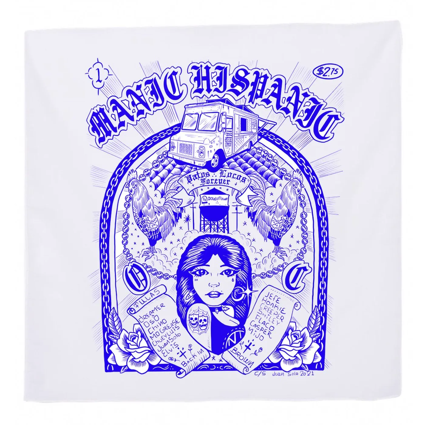 Manic Hispanic "Lonchera" Bandana