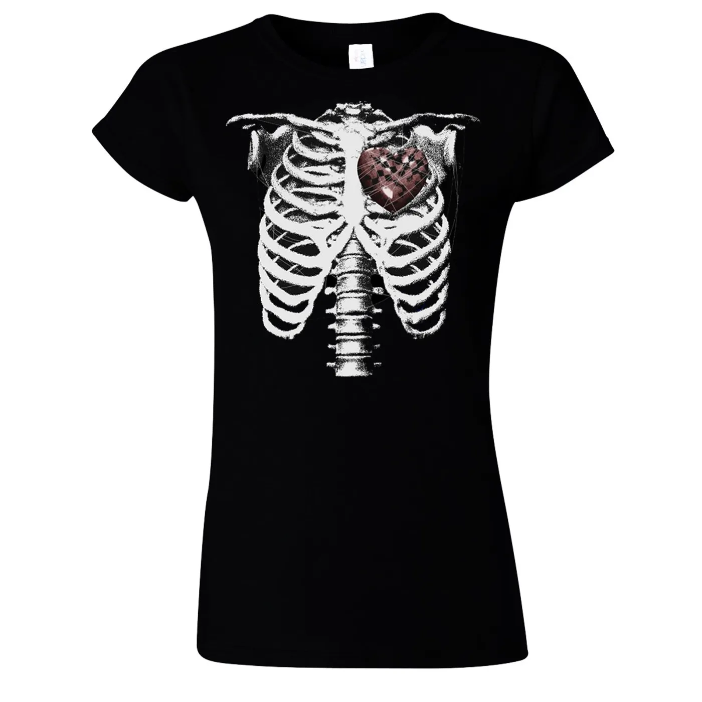 Skalloween 20th Checkered Heart (Womens)