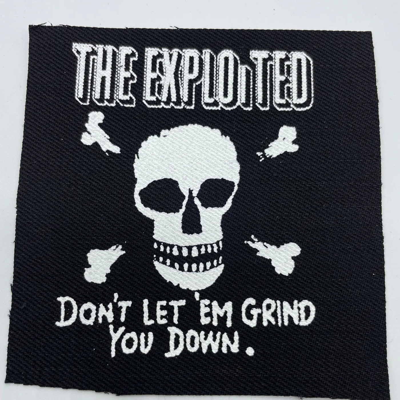 The Exploited "Dont Let Them Skull" Patch