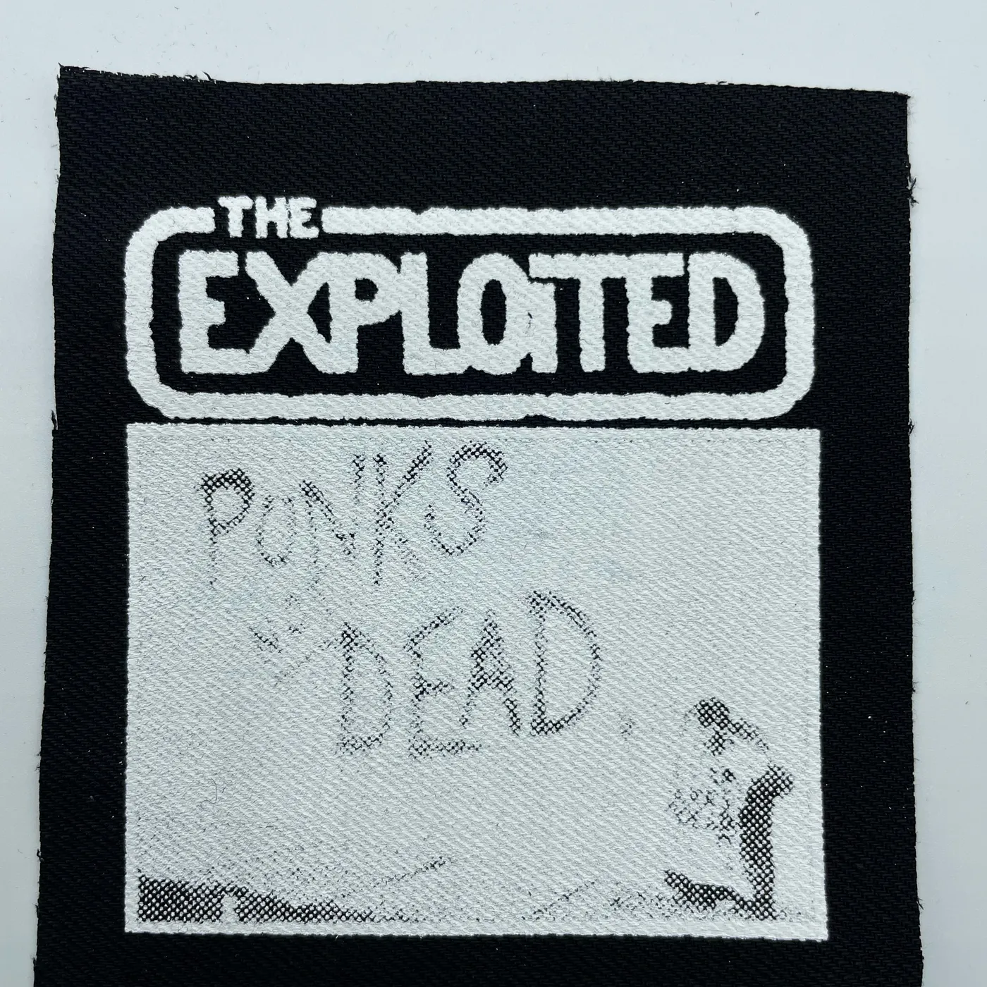 The Exploited "Punks Not" Dead Patch