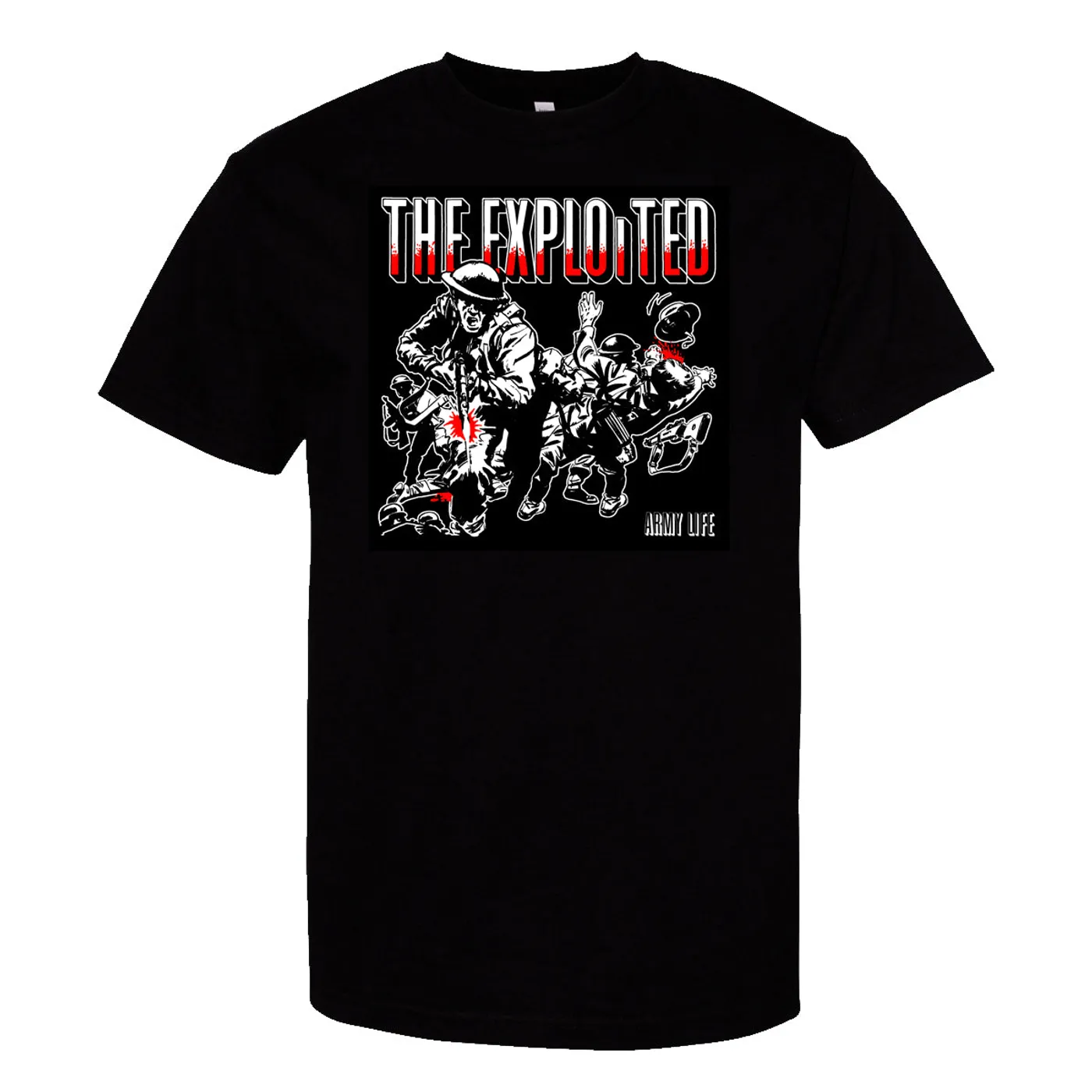 The Exploited "Army Life " Shirt