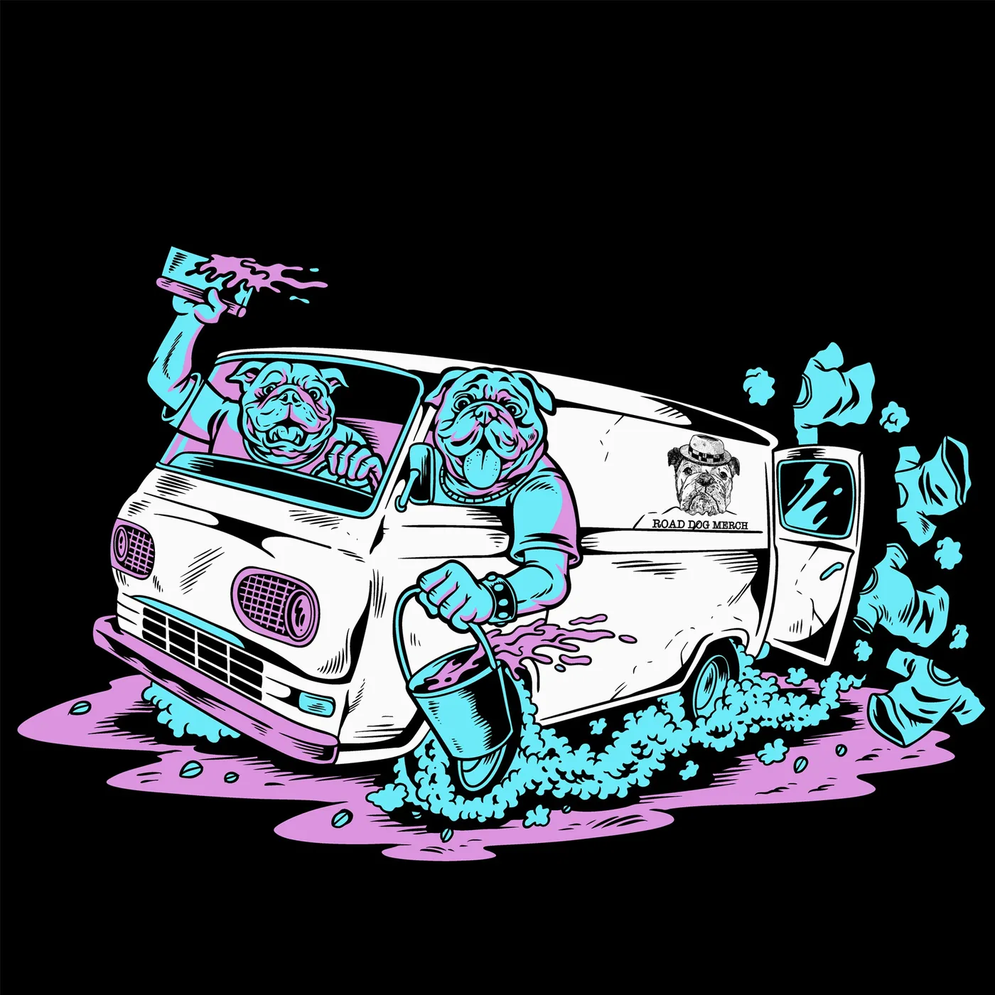 Road Dog Merch Road Dog Van Shirt