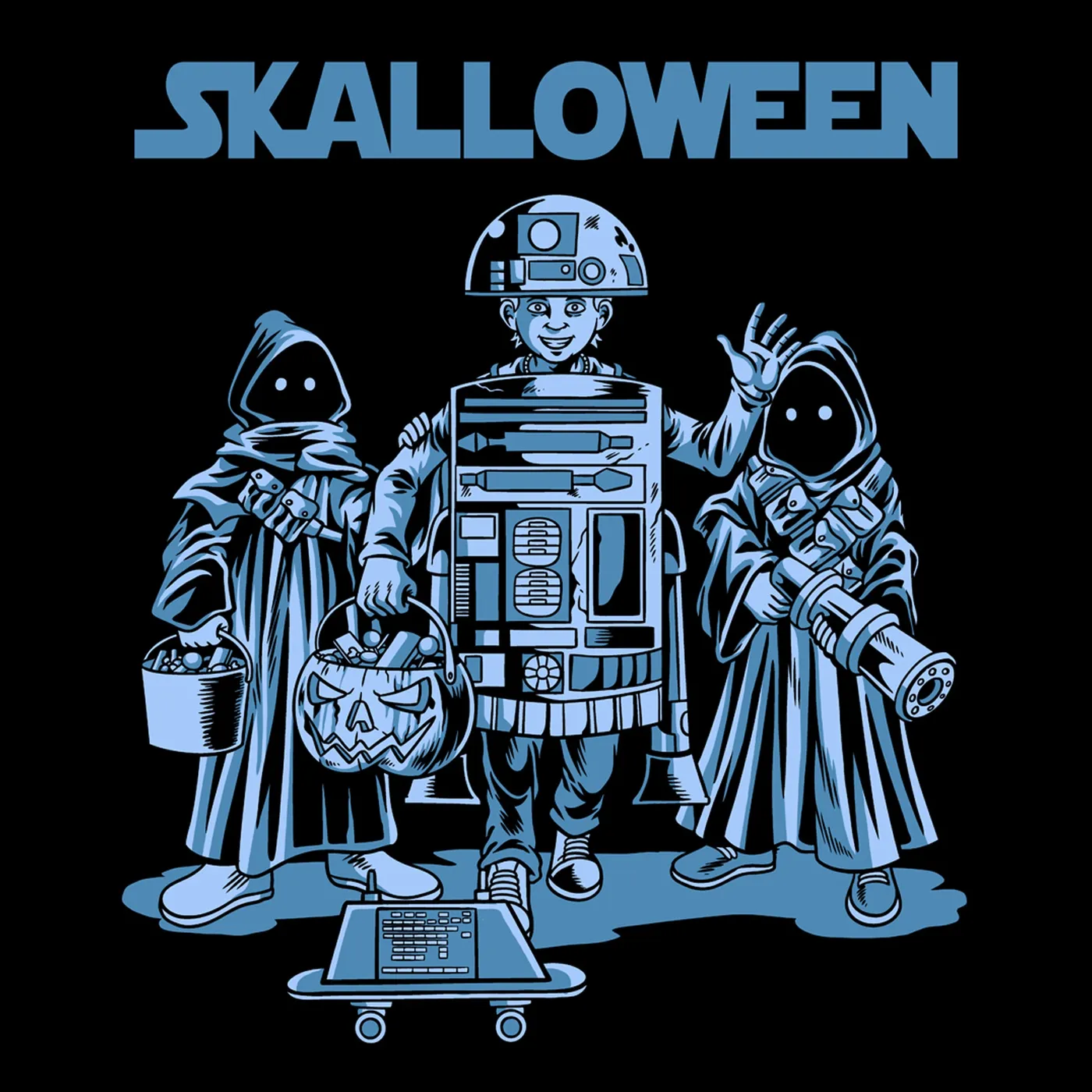 Skalloween R2 Crew Shirt