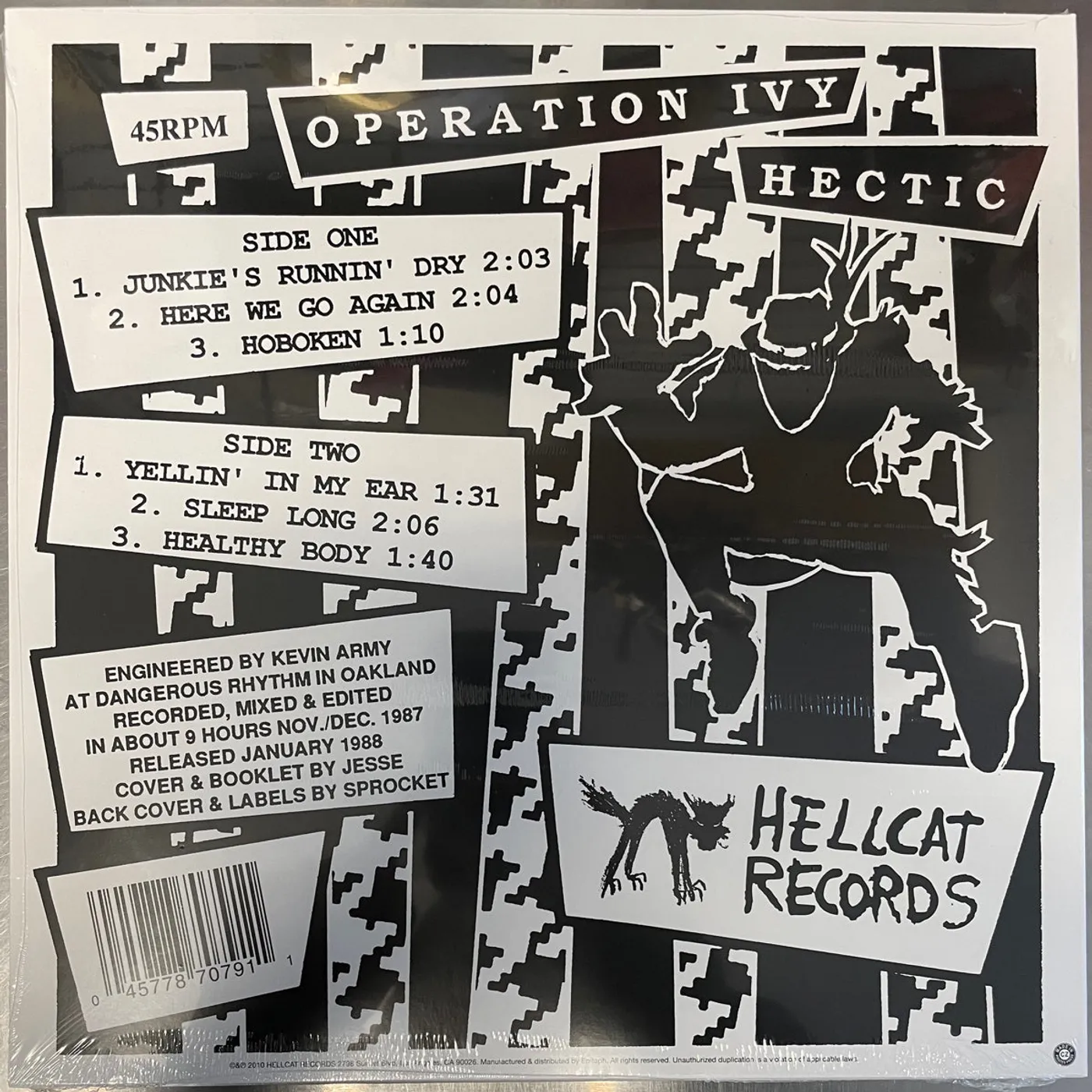 Operation Ivy "Hectic" EP