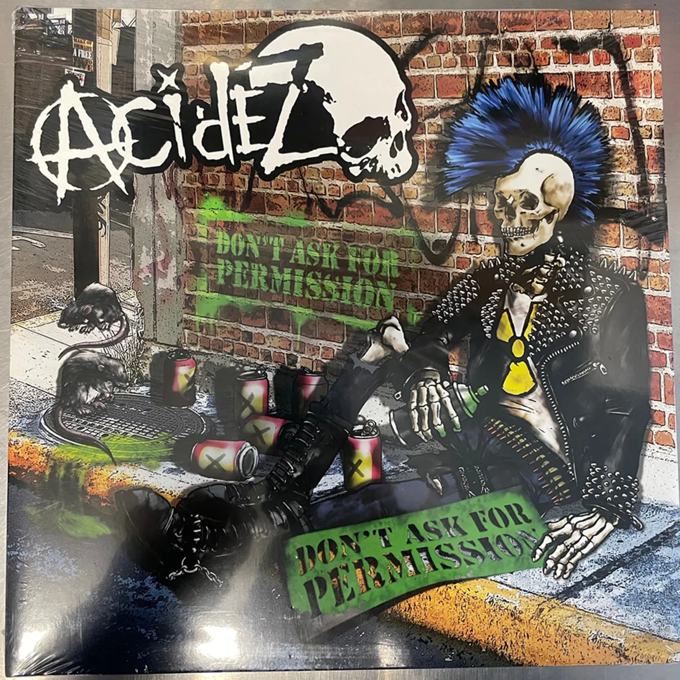 Acidez "Don't ask for permission" LP (Vinyl)