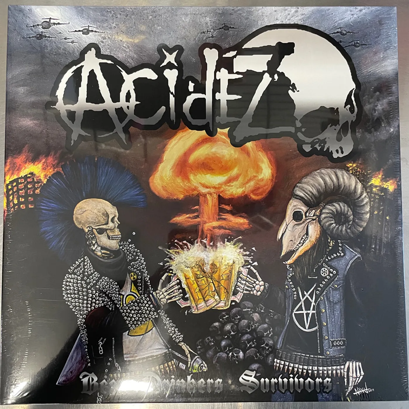 Acidez "Beer Drinkers Survivors" LP (Vinyl)