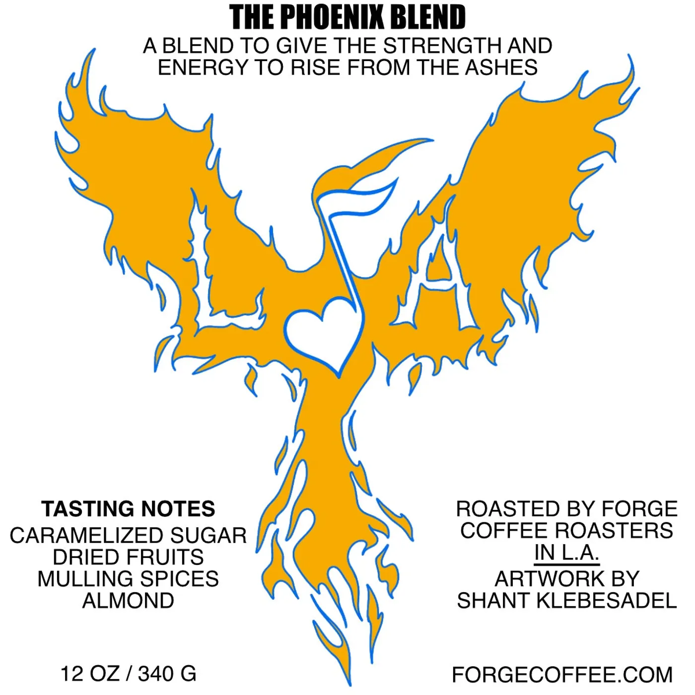 Road Dog Merch THE PHOENIX BLEND Coffee ( Whole Beans)