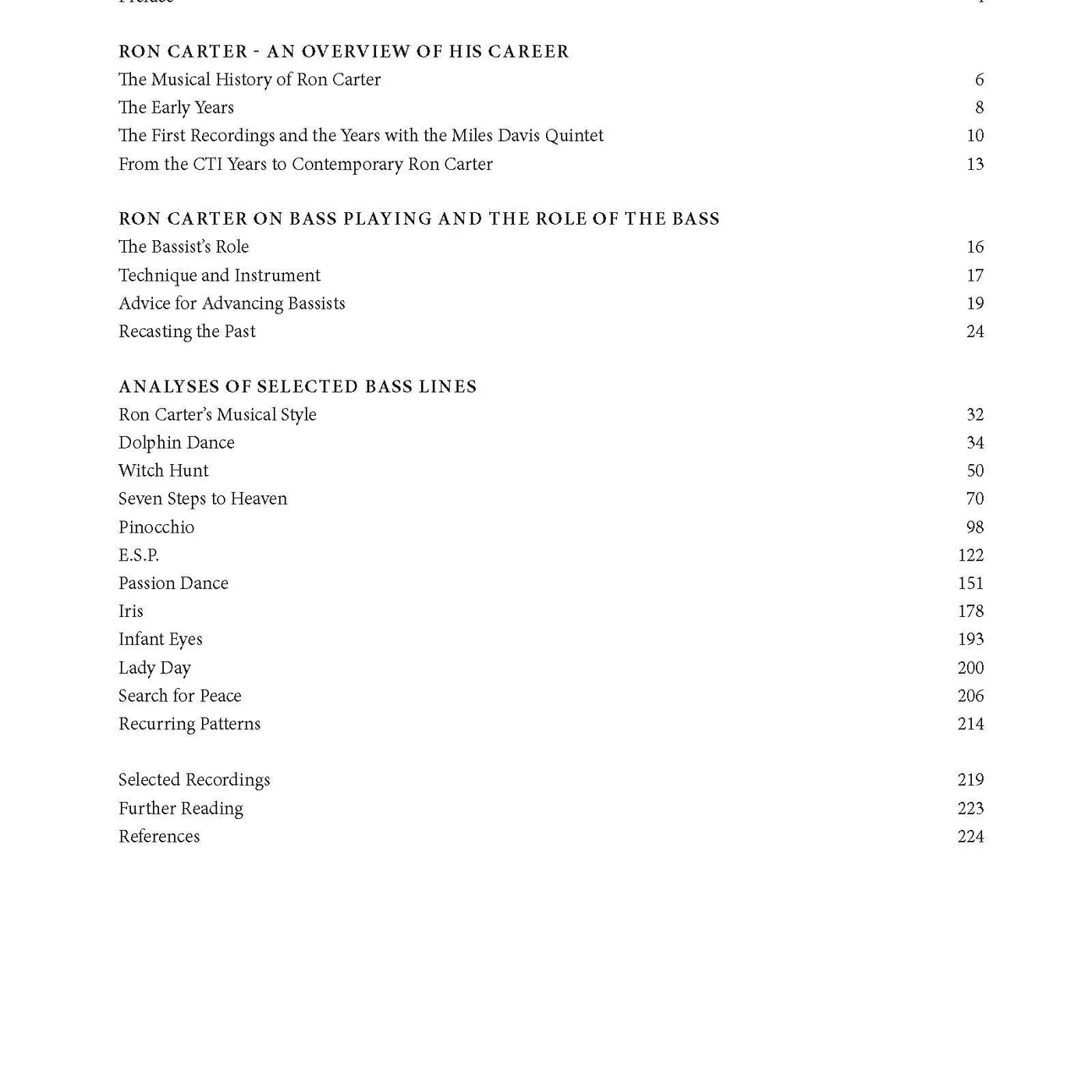 The Art of Ron Carter 1963-1967 - PDF only