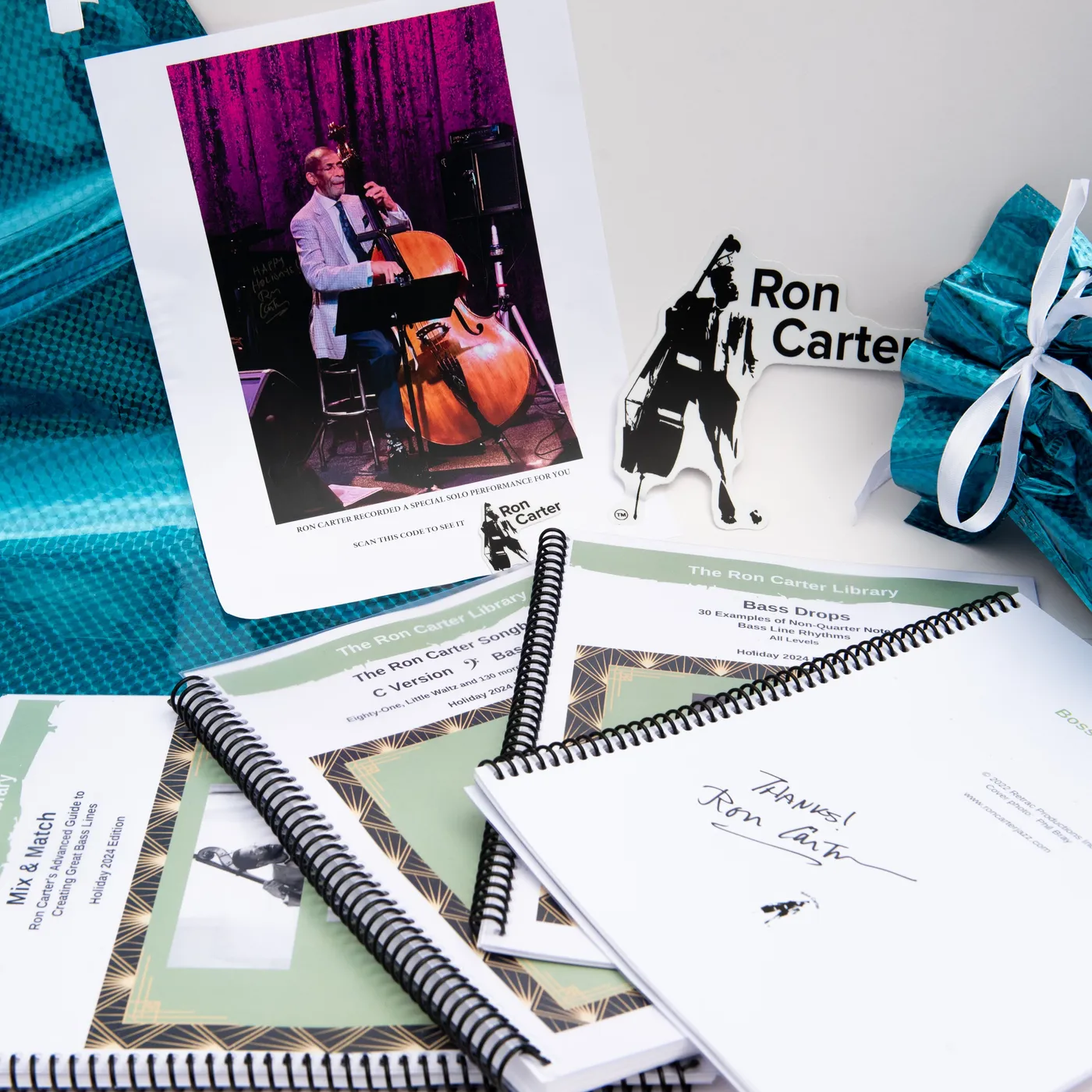 Ron Carter 2024 Bassist's Library Gift Set