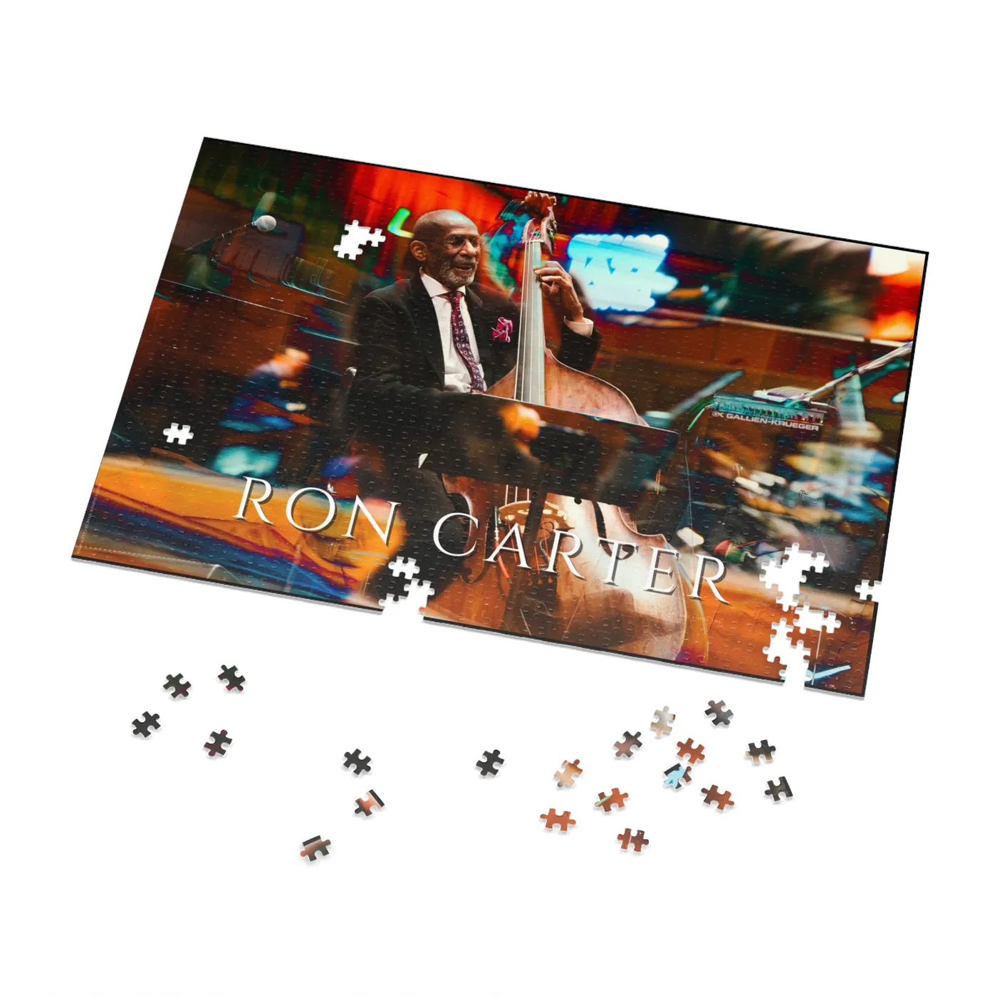 Ron Carter Smithsonian Book Cover Jigsaw Puzzle