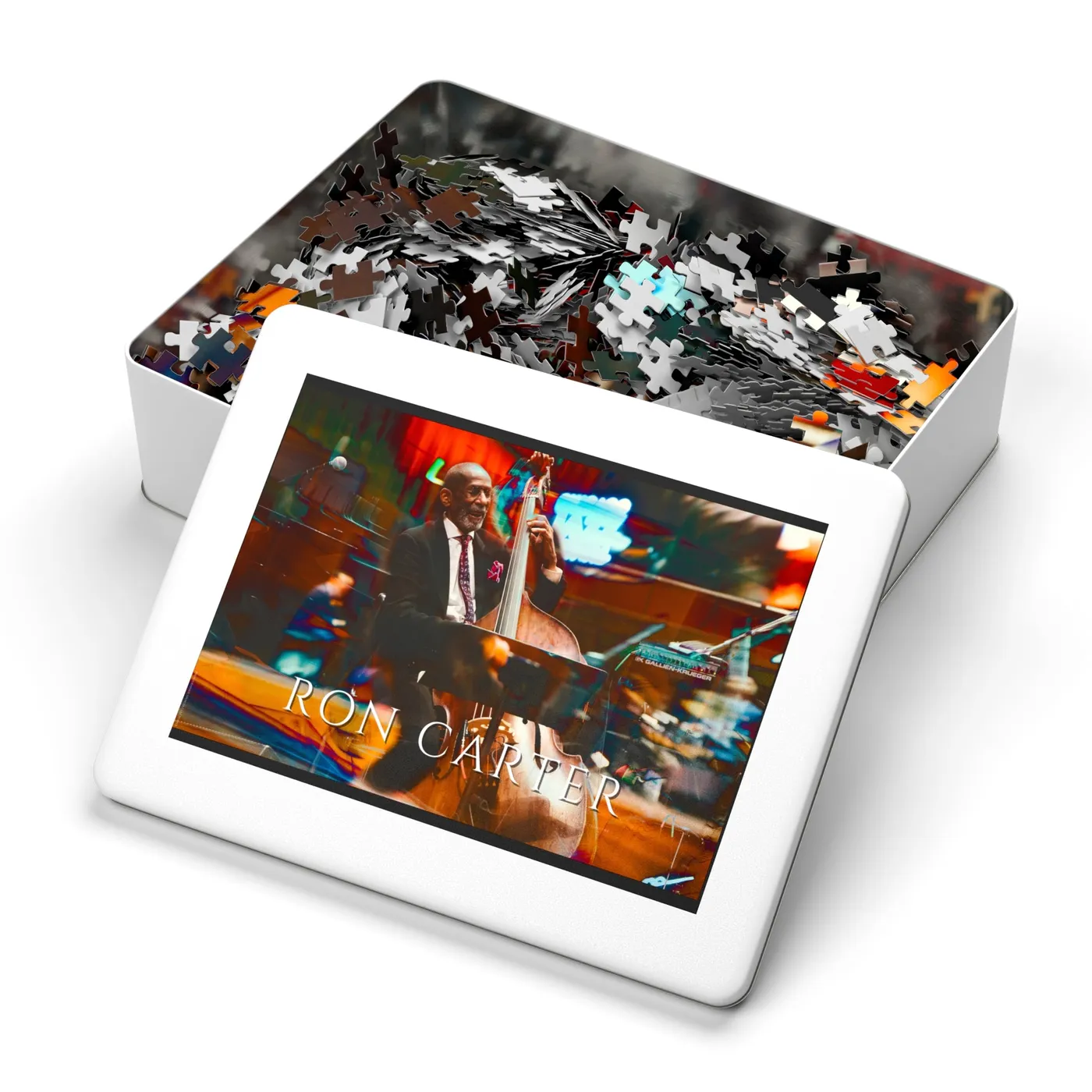 Ron Carter Smithsonian Book Cover Jigsaw Puzzle