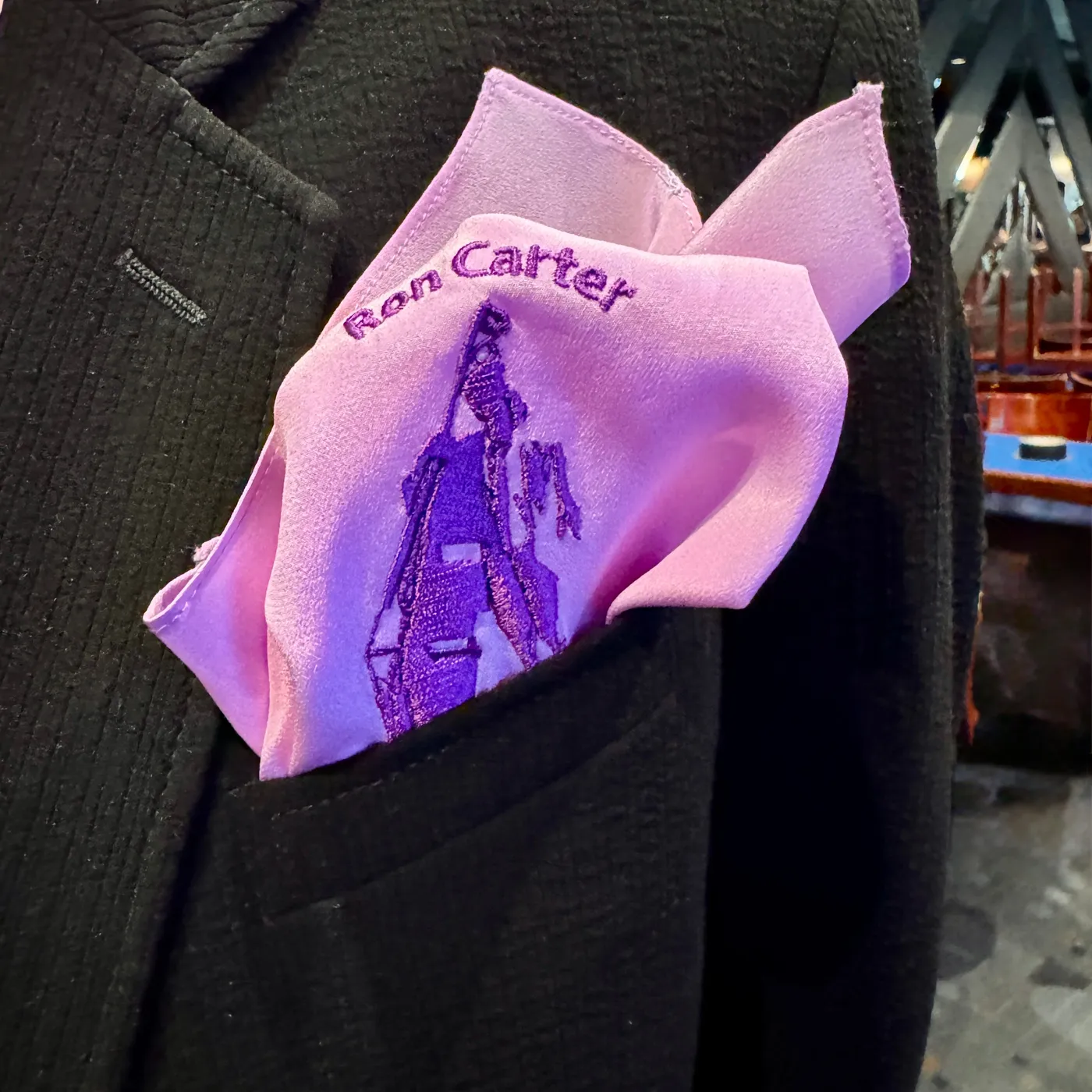 Ron Carter Pocket Square