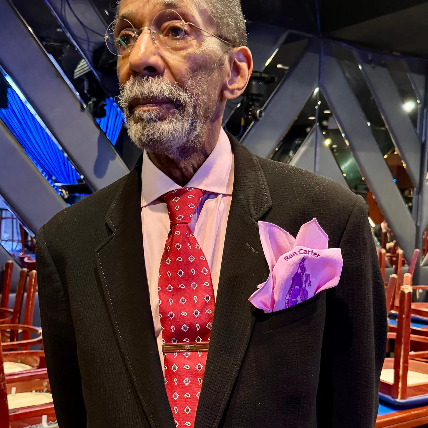 Ron Carter Pocket Square