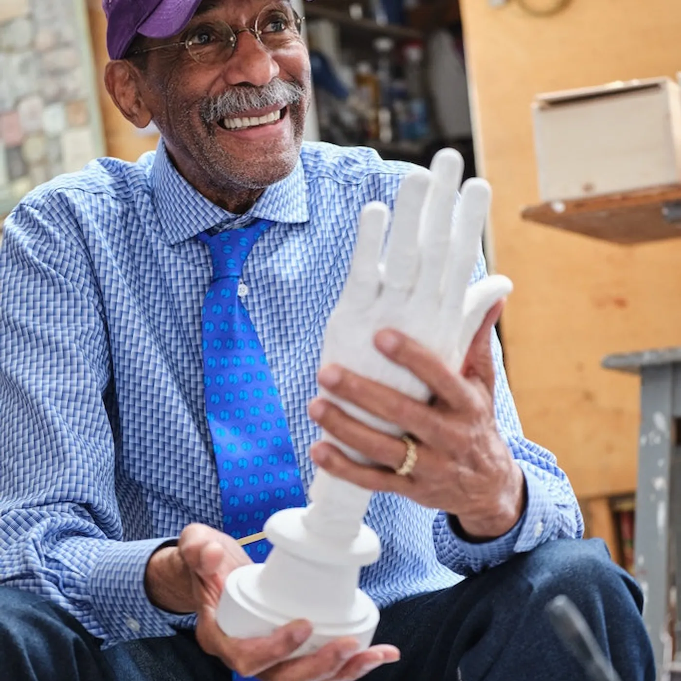 Ron Carter LIFE CAST SCULPTURE OF MAESTRO'S LEFT HAND