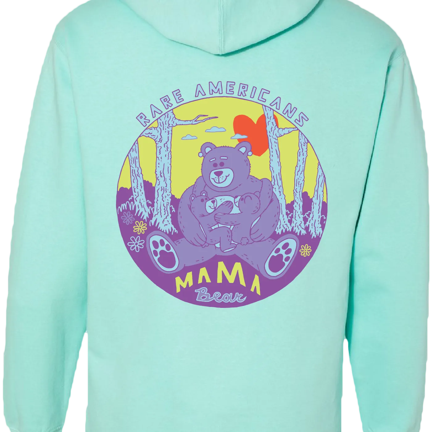 Rare Americans I Love My Mama Bear Hoodie