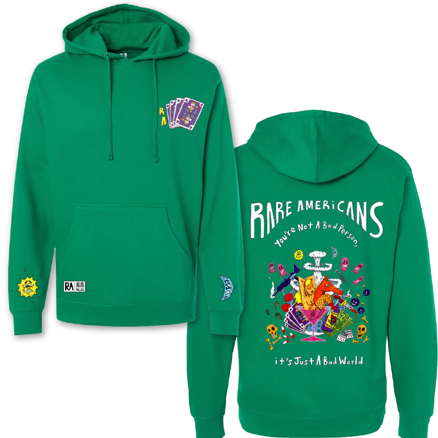 Rare Americans YNABP Cards Hoodie