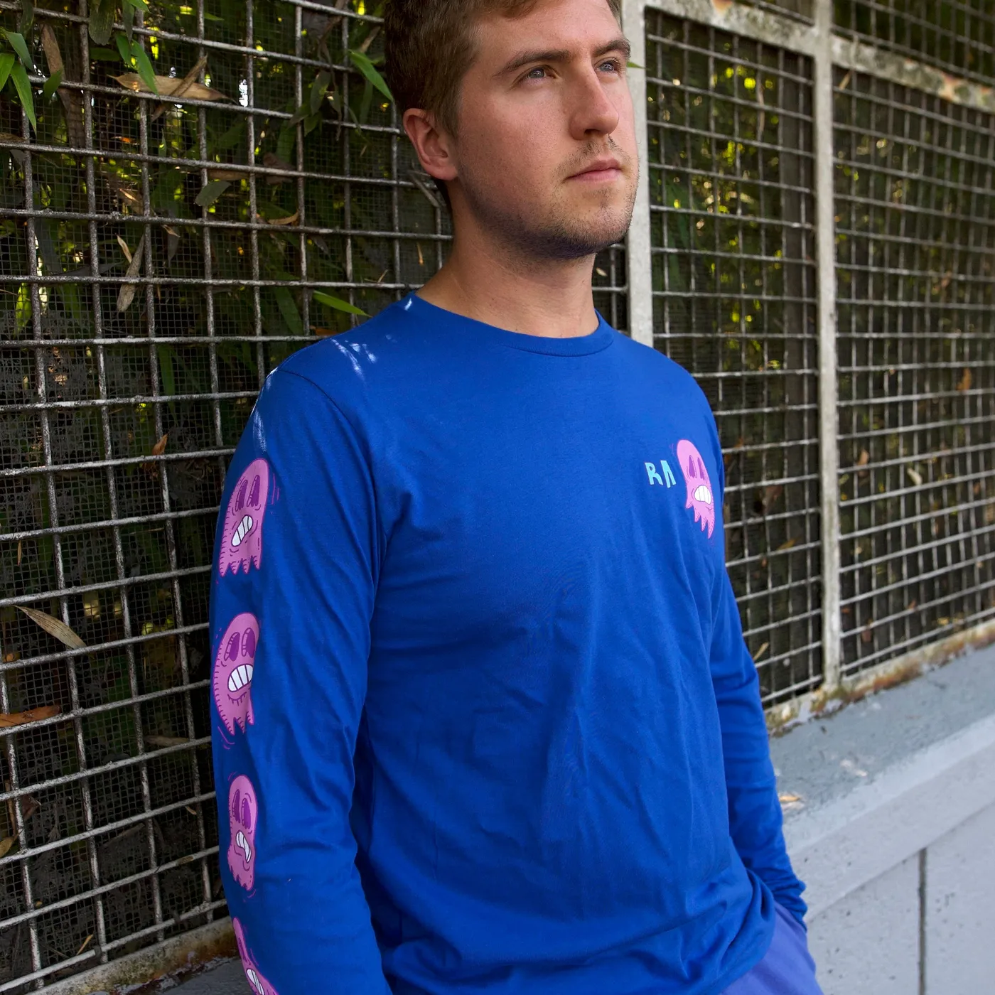 Rare Americans YNABP Ghostly Long Sleeve Tee