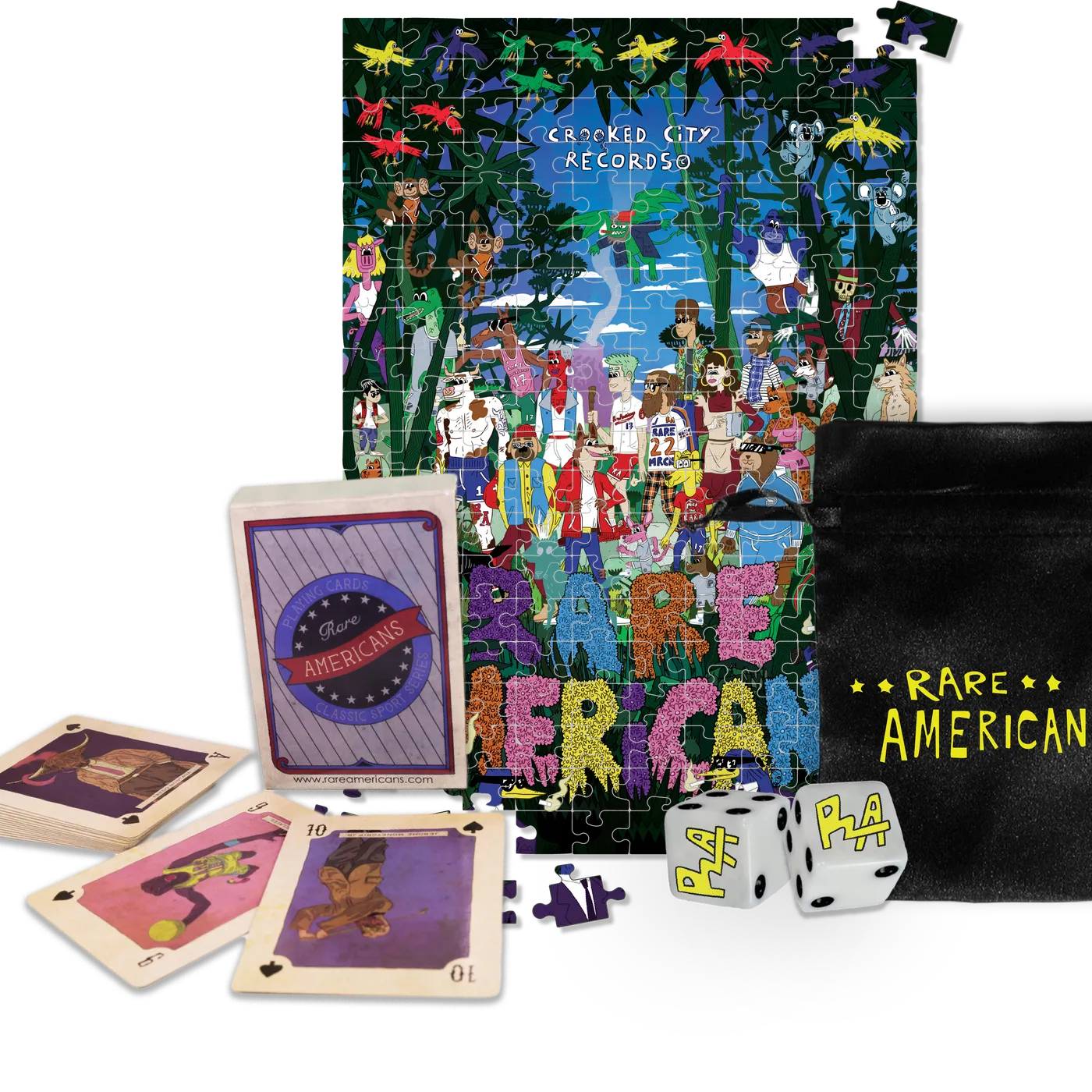 Rare Americans Limited edition RA Games Set