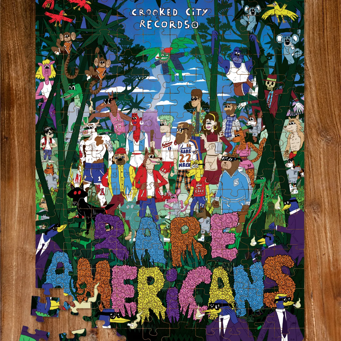 Rare Americans 200-piece custom design RA puzzle