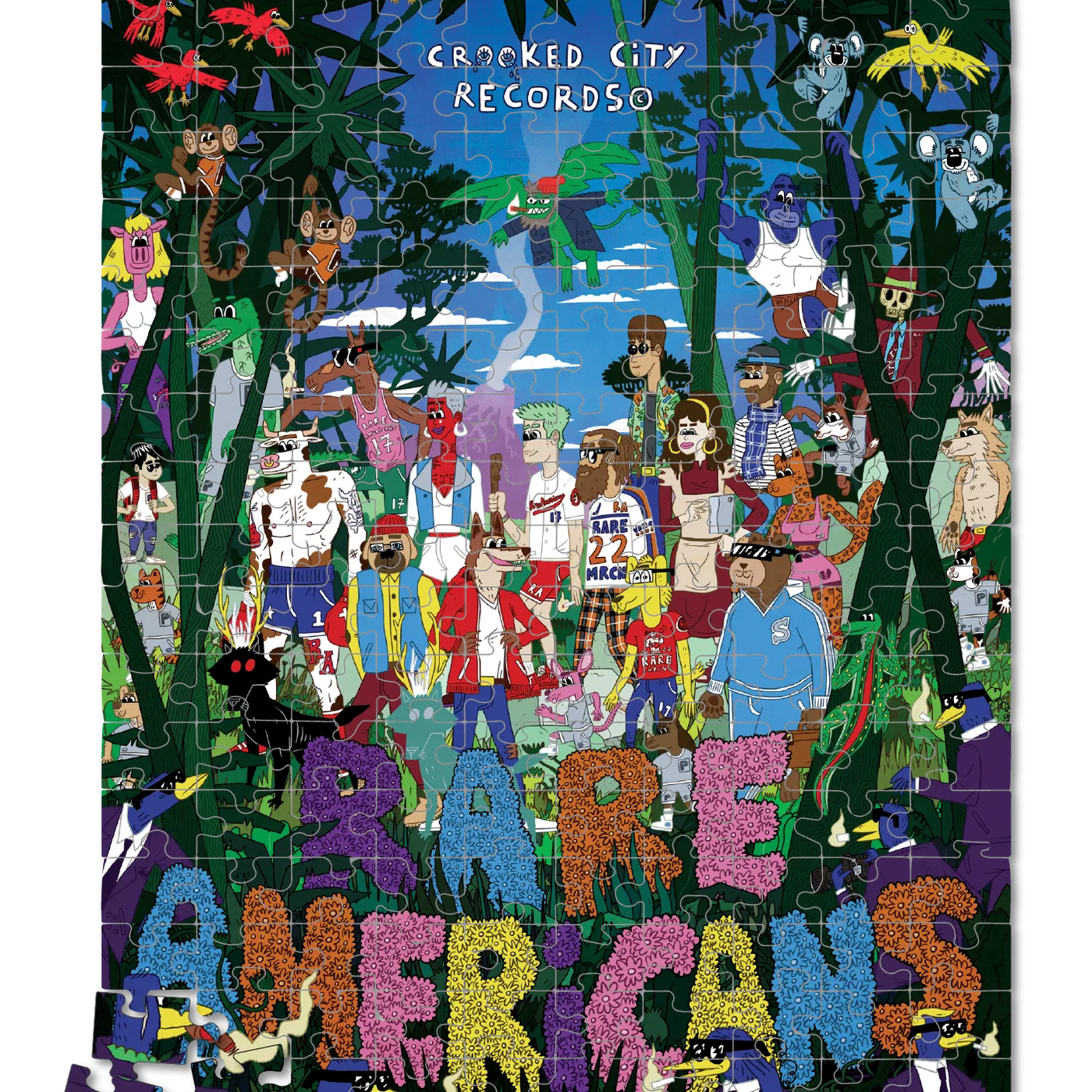 Rare Americans 200-piece custom design RA puzzle