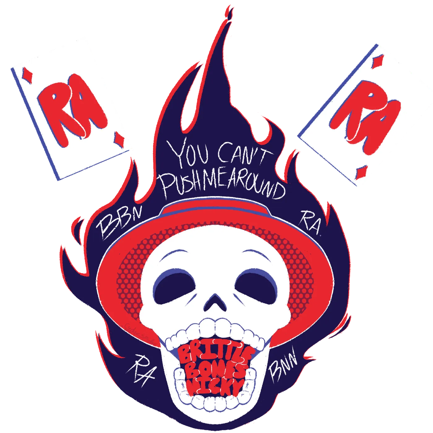 Rare Americans Brittle Bones Nicky Tee- ALFRED'S PICK!