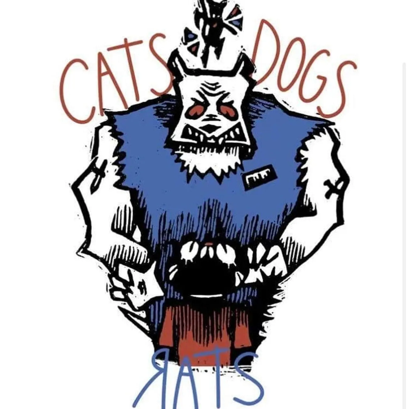 Rare Americans Cats Dogs and Rats Tee - FAN FAVORITE!