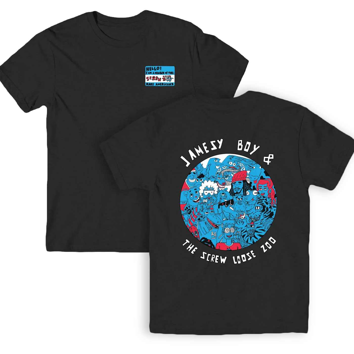 Rare Americans Screw Loose Zoo Tee