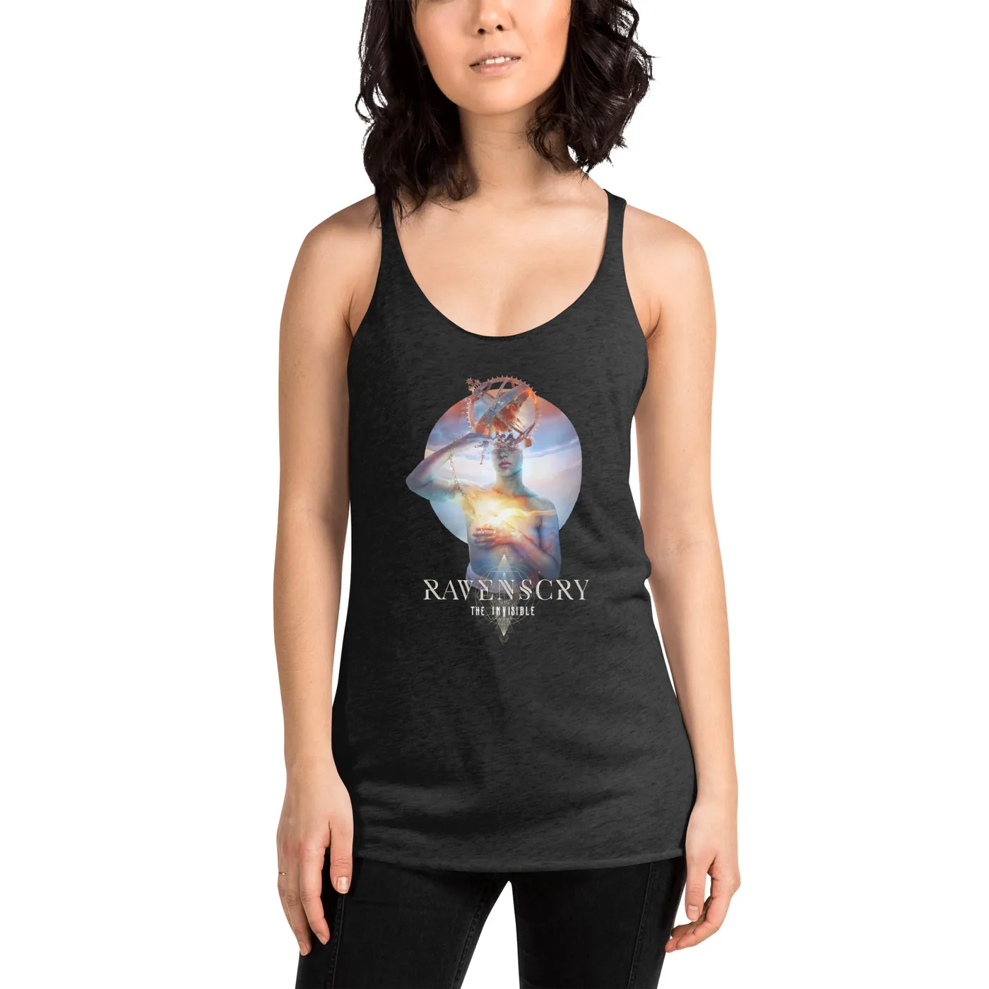 Ravenscry The Invisible Women's Racerback Tank