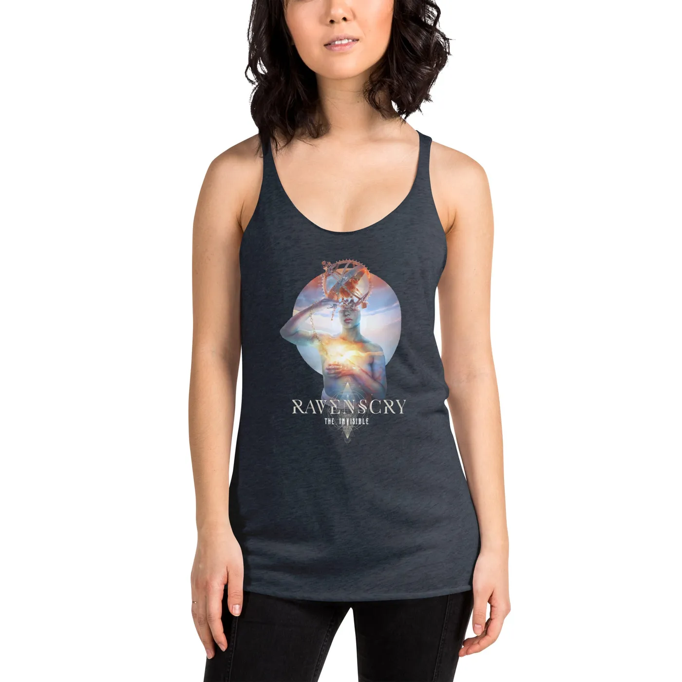 Ravenscry The Invisible Women's Racerback Tank