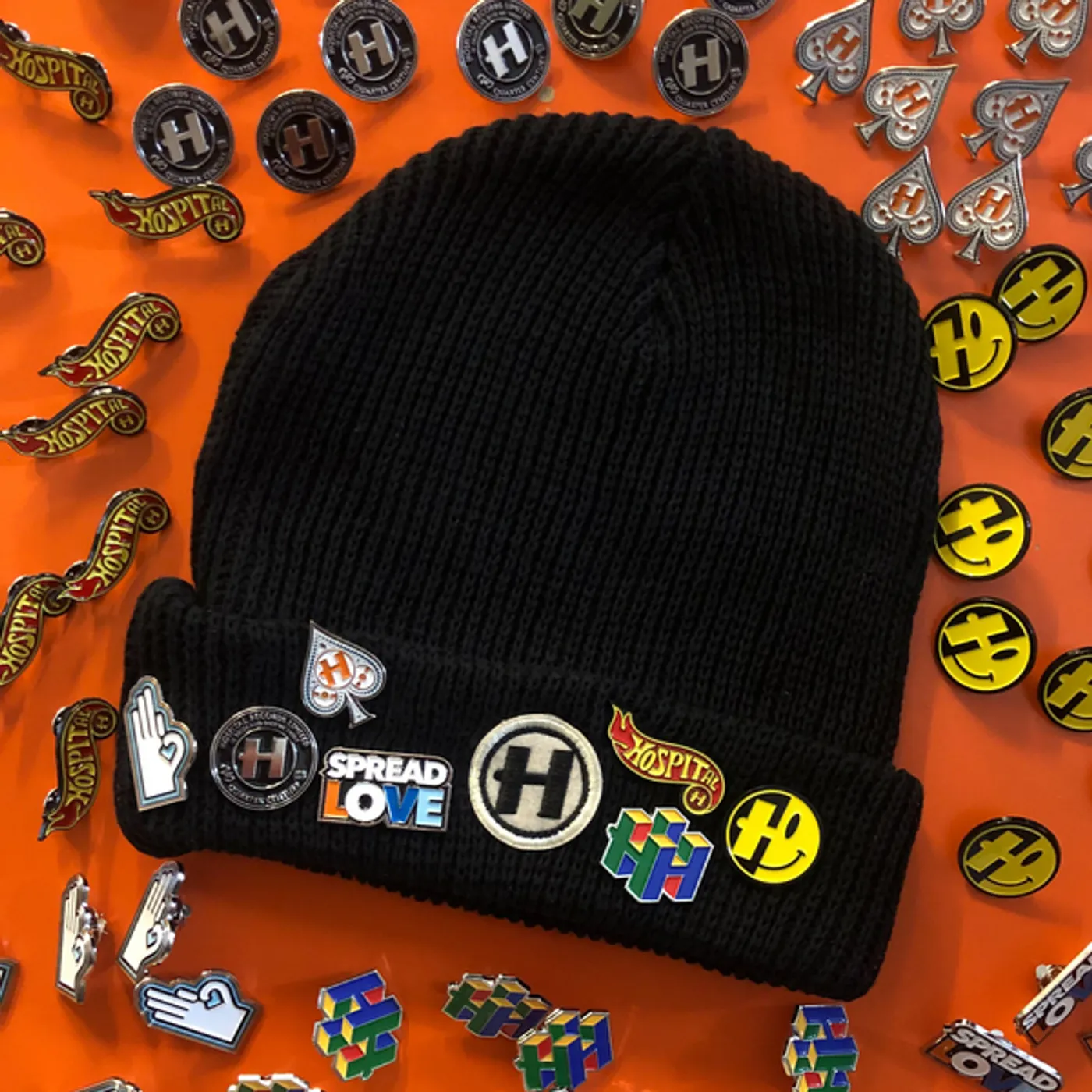 Hospital Records Individual Pin Badges