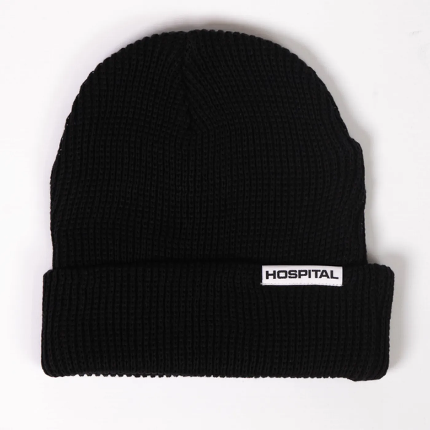 Hospital Records Black Beanie