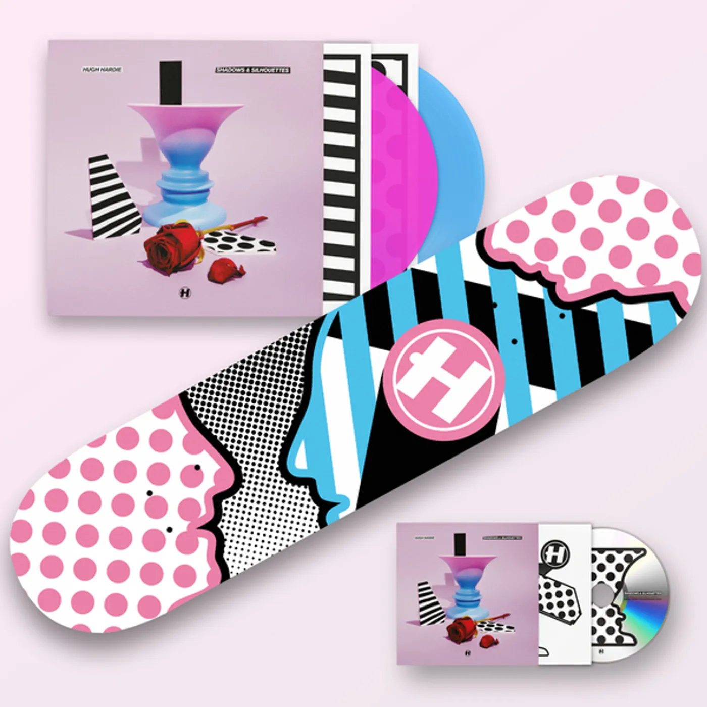 Hugh Hardie Shadows and Silhouettes SKATEBOARD BUNDLE