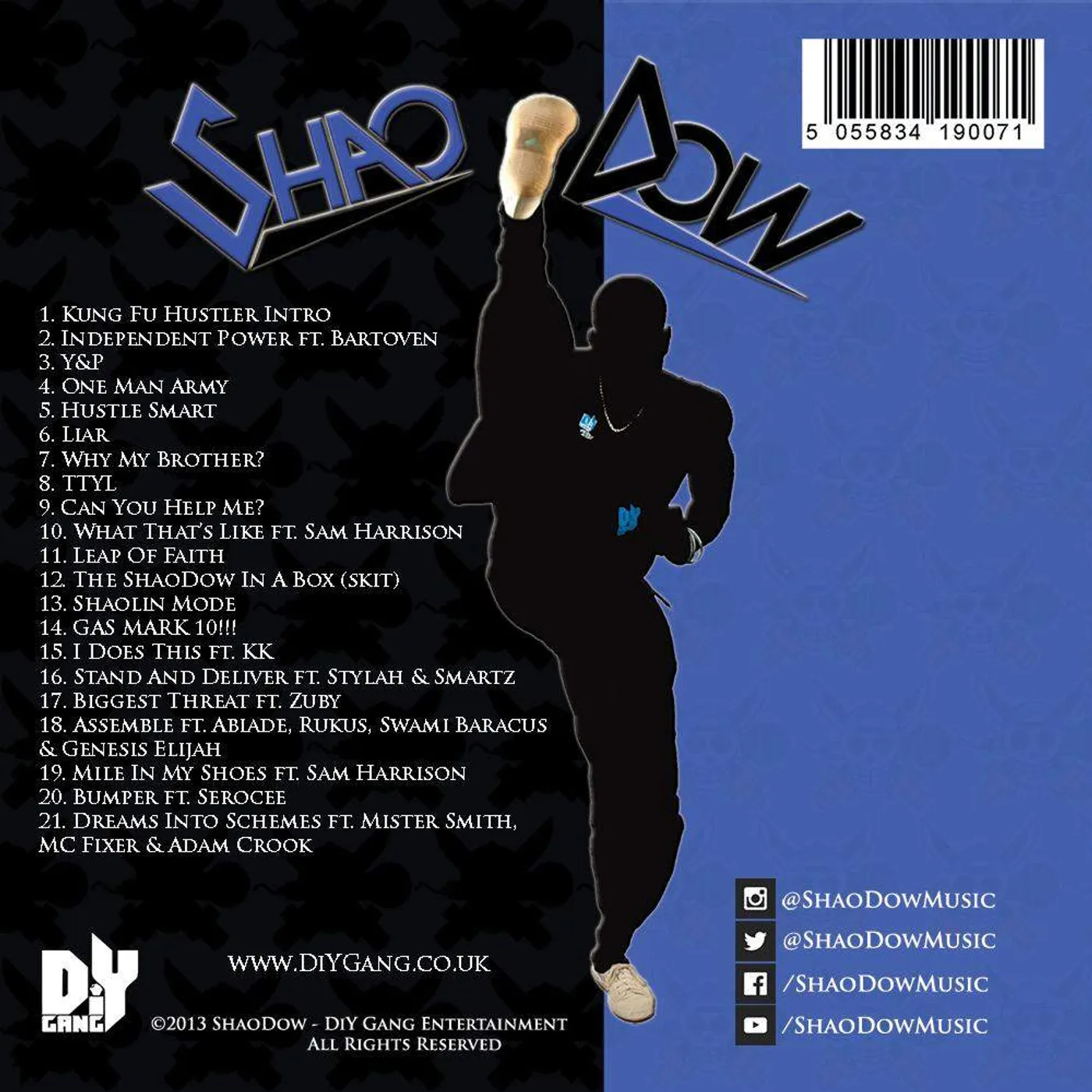 Shao Dow Kung Fu Hustler Album