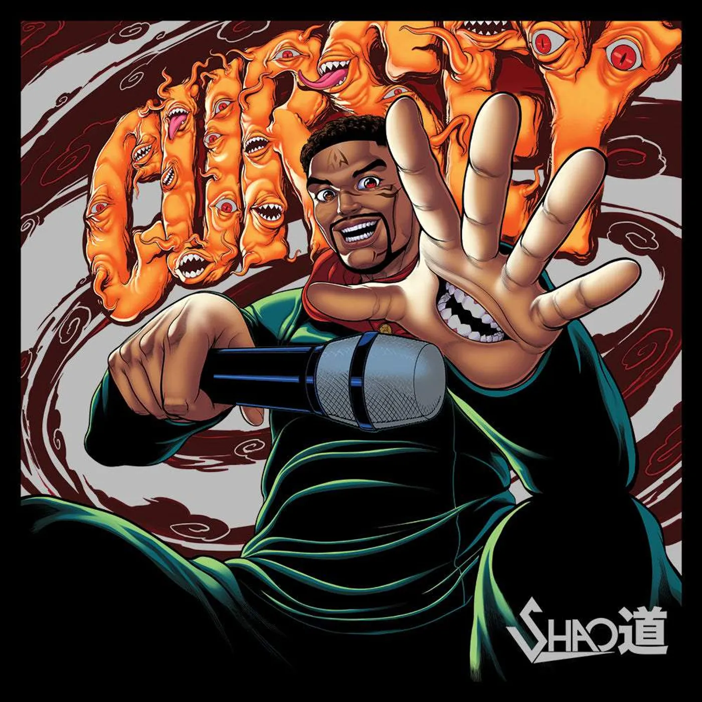 Shao Dow Cursey Foil Art Print - Signed