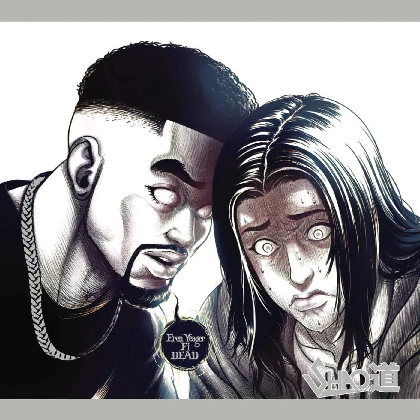 Shao Dow Eren Yeager Fi DEAD Foil Art Print - Signed