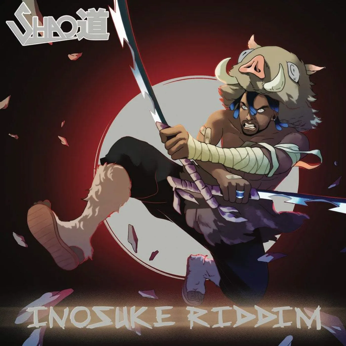 Shao Dow Inosuke Riddim Foil Art Print - Signed