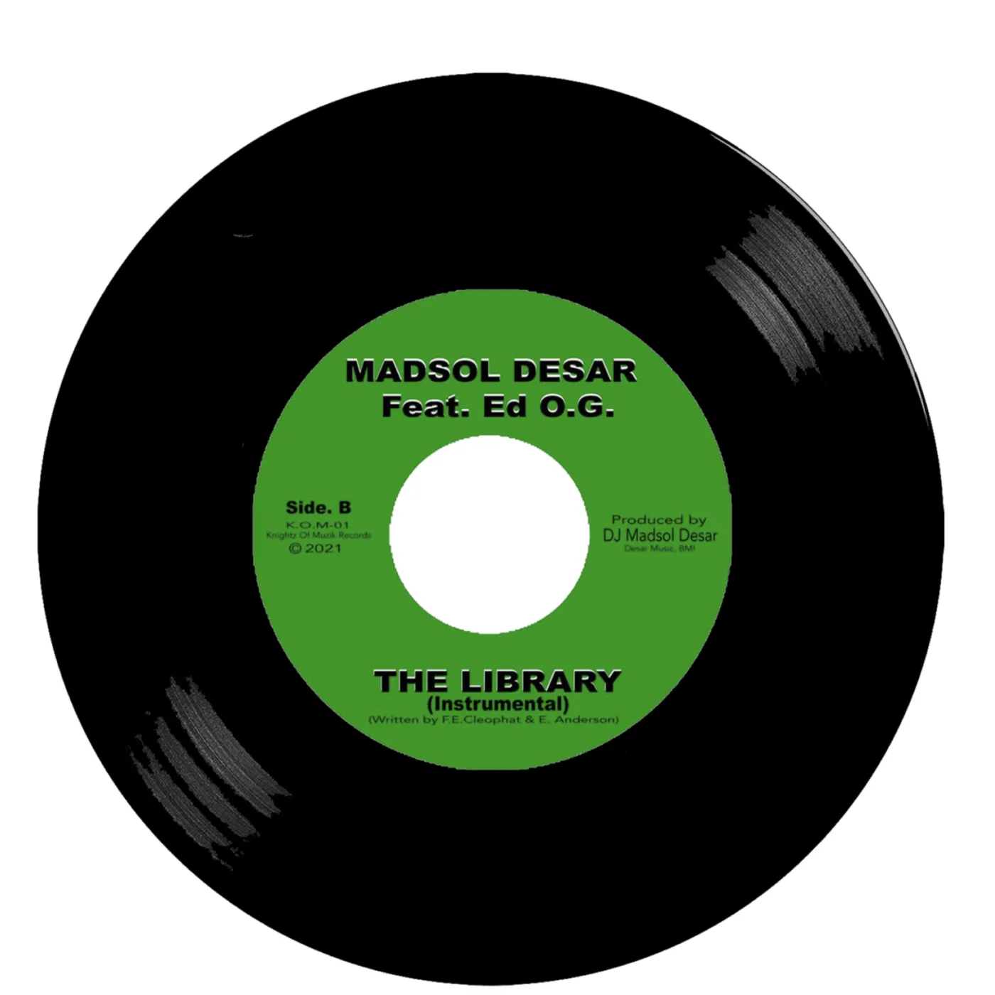 Madsol Desar - The Library feat. Ed O.G. (7")