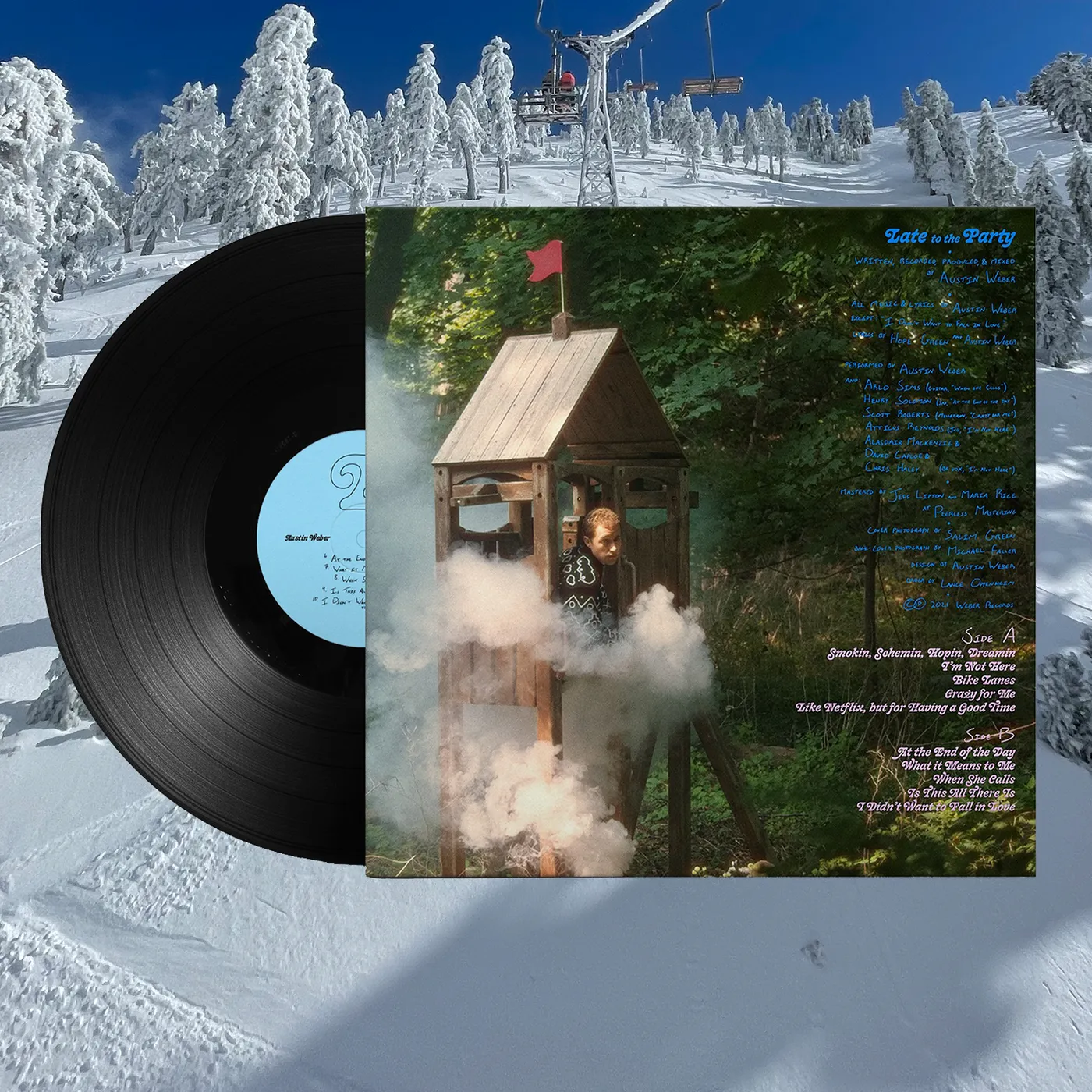 Austin Weber Late to the Party - First Press Vinyl