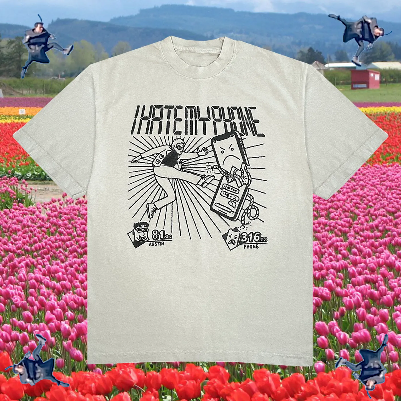 Austin Weber "I Hate My Phone" Tee