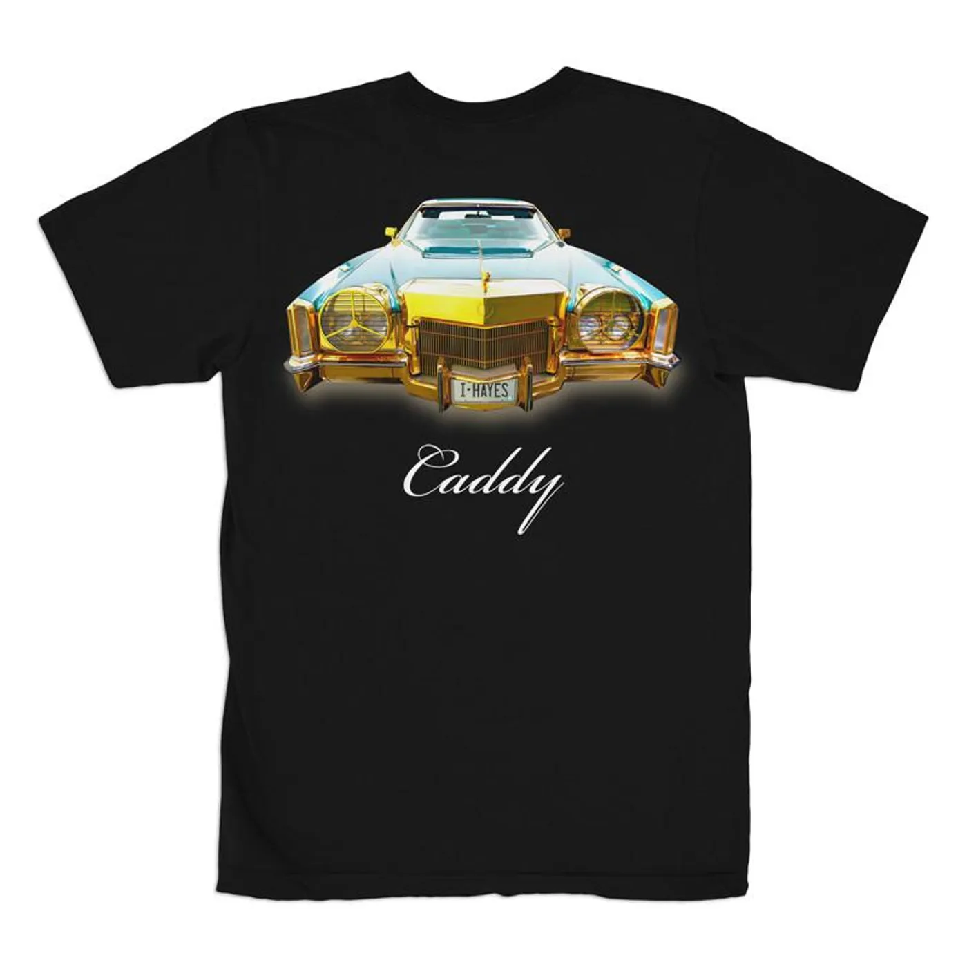 Isaac Hayes Gold Caddy Tee (Black)