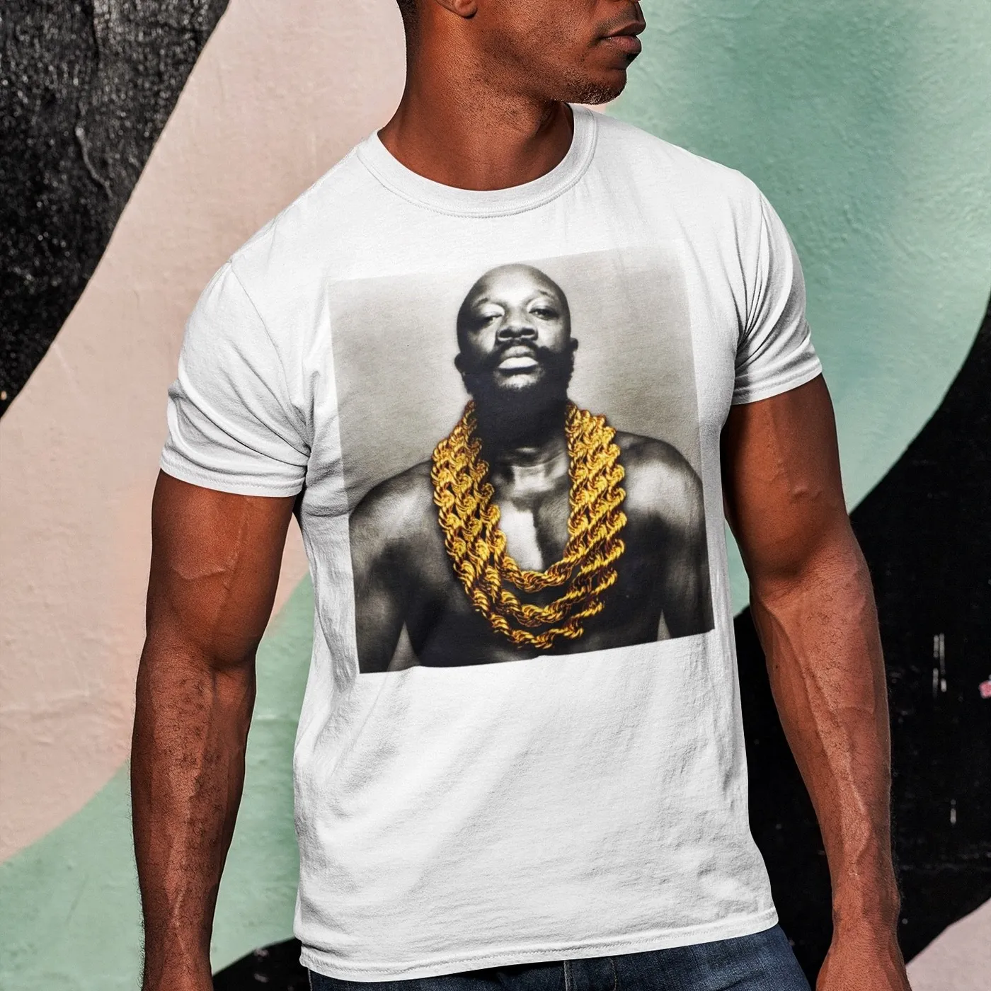Isaac Hayes Solid Gold Tee (White)