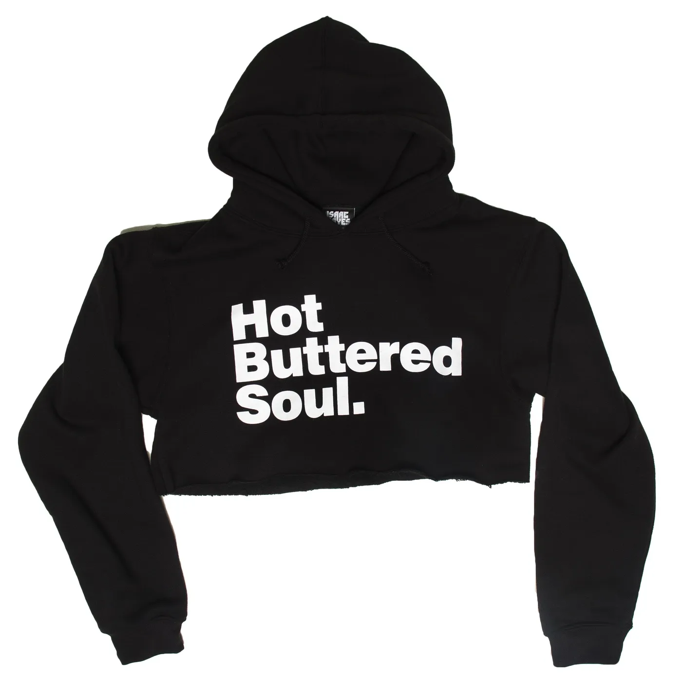Isaac Hayes Hot Buttered Soul Cropped Hoodie