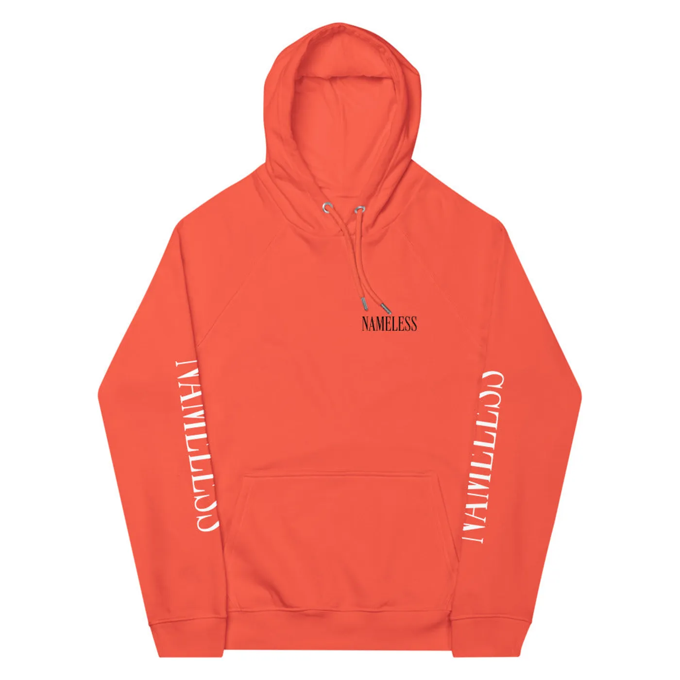 Olanzo Carver BURNT NAMELESS V2 LOGO HOODIE - ORANGE