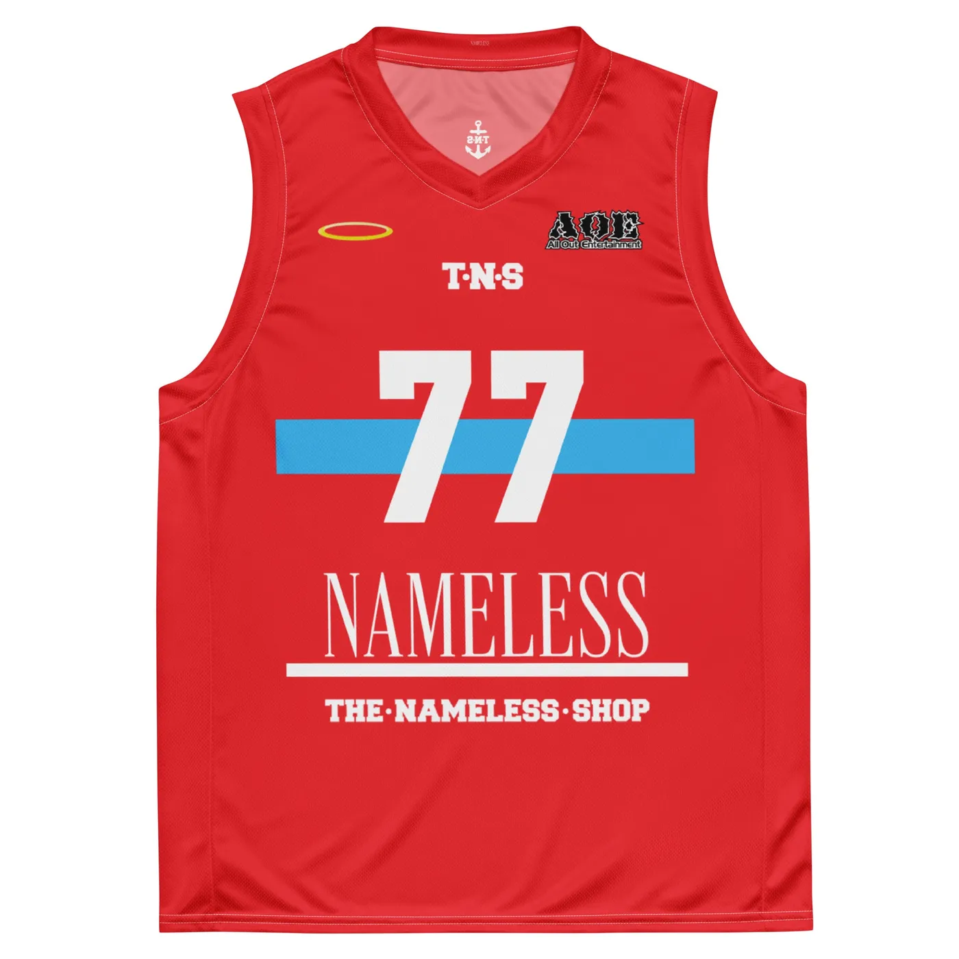 Olanzo Carver INTERNATIONAL NAMELESS BASKETBALL JERSEY