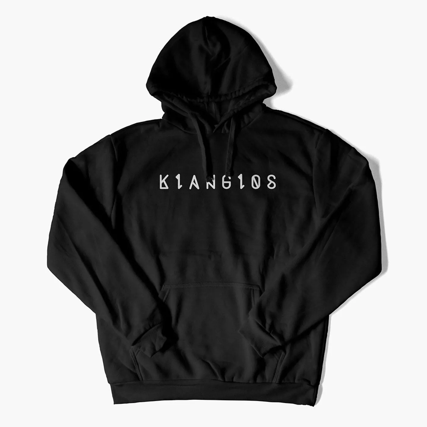 Klanglos Hoodie in schwarz