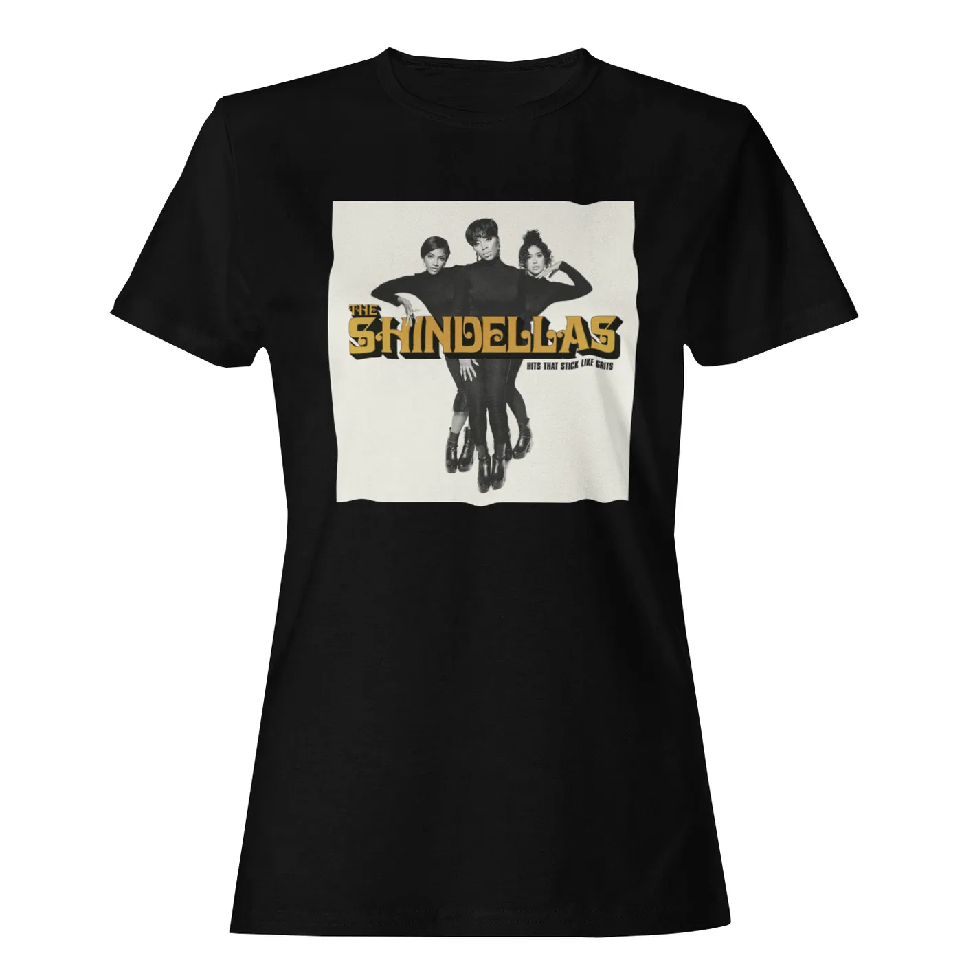 Louis York The Shindellas Hits That Stick Like Grits (T-Shirt)