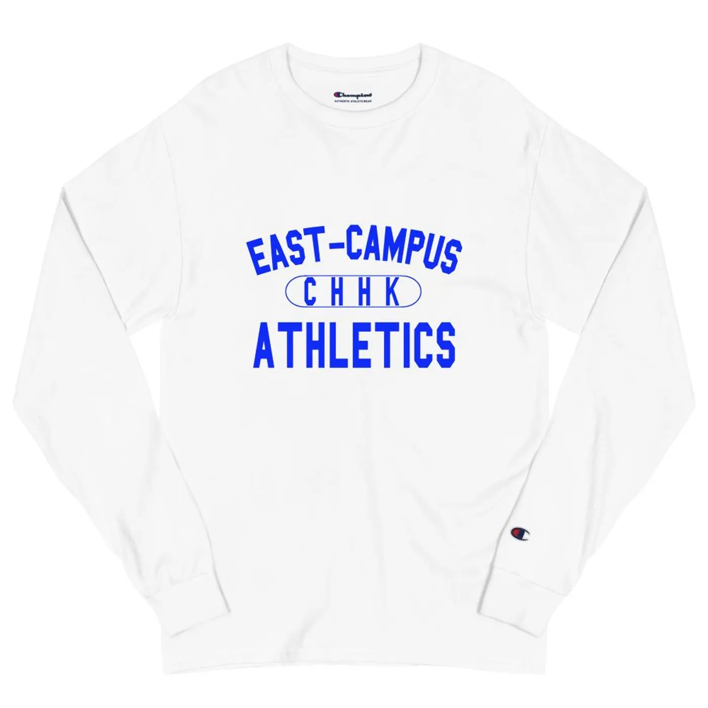Big Tree #4Real East Campus Champion Long Sleeve Shirt