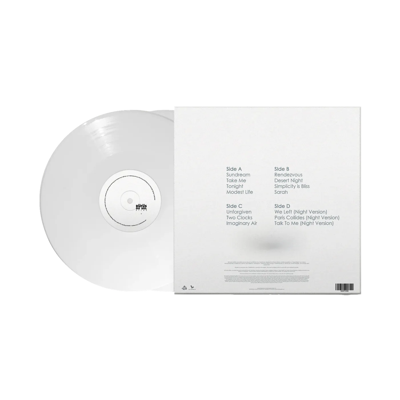 RÜFÜS DU SOL Atlas Vinyl (White Variant)